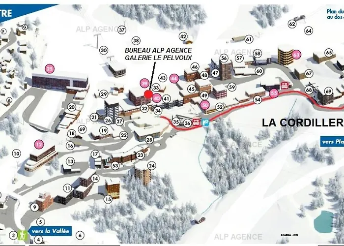 La Cordillere - 4p 6/7 Personnes - La Cordillere - 019co - Plagne Centre Mae-4453 شقة